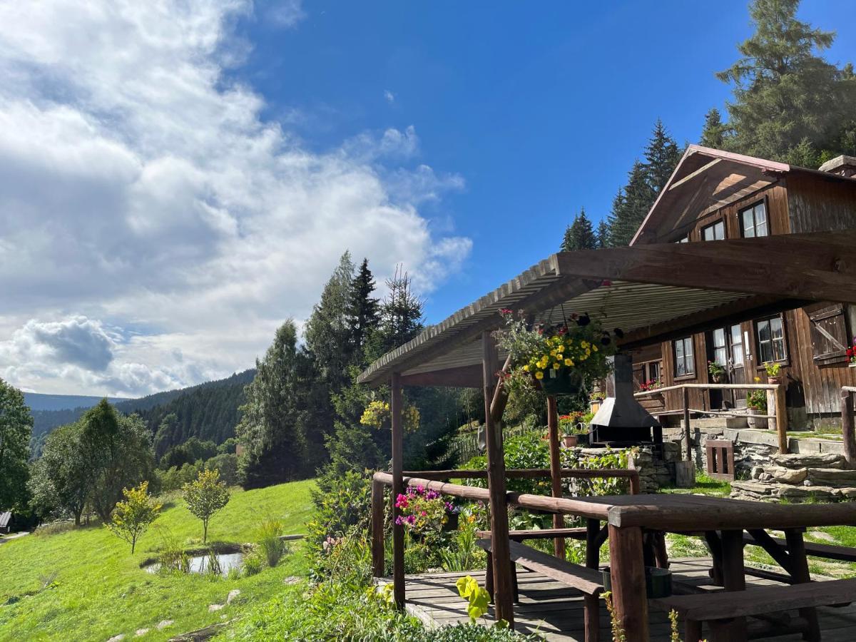 Horská chata Jonáš Dolní Malá Úpa Esterno foto